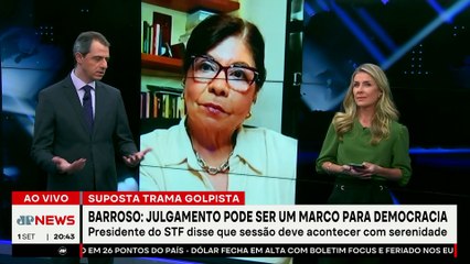Barroso diz que julgamento de Bolsonaro deve correr com "serenidade"