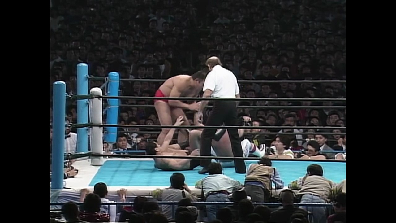 Antonio Inoki & Seiji Sakaguchi vs. Shinya Hashimoto & Masahiro Chono (2/10/1990)