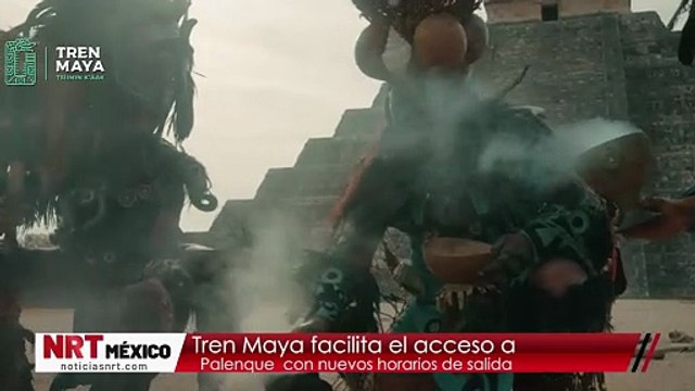 Tren Maya facilita el acceso a Palenque con nuevos horarios de salida