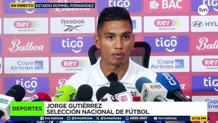 Surinam vs Panamá: Jorge Gutiérrez agradecido con la afición por el apoyo