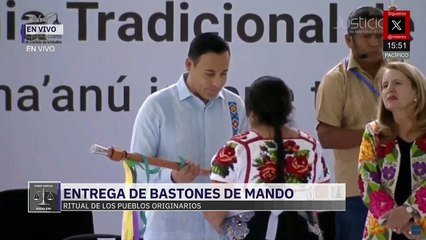Entregan bastones de mando a los nuevos ministros de la Suprema Corte