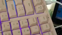 PC POWER Silent-98 Sunset Wired Silent LED Gaming Keyboard-ASMR 03