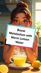 Boost Metabolism with Warm Lemon Water 🍋 #dailymotion ☀️ @official7usi 💛