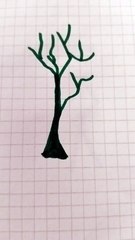 Albero verde disegno