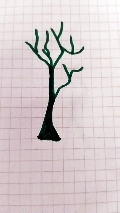 Albero verde disegno