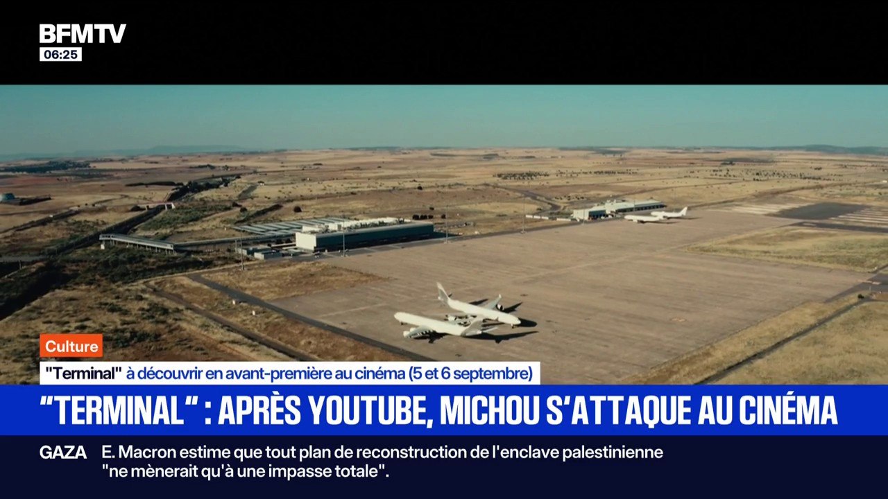 Signé BFM - "Terminal", le nouveau gros projet youtube de Michou sera diffusé en avant-première au cinéma