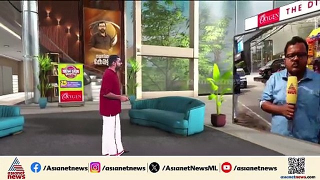 പാലാരിവട്ടത്ത് ബസും കണ്ടെയ്നറും കൂട്ടിയിടിച്ച് അപകടം; ആളപായമില്ല, സ്ഥലത്ത് ഗതാഗത കുരുക്ക്
