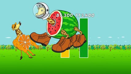 CACASITO SATELITO VS ALL ITALIAN BRAINROT AI ANIMALS! Cartoon Animation