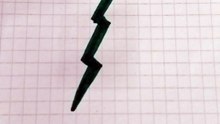 Fulmine verde disegno