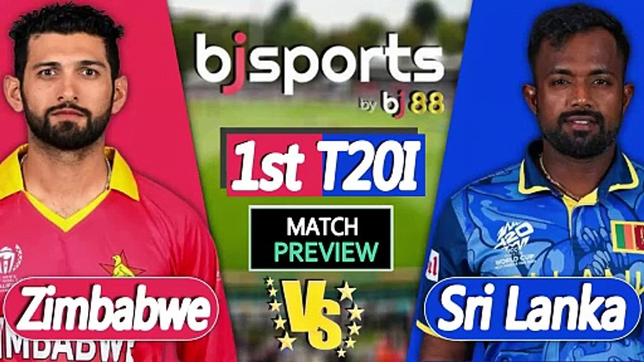 Sri Lanka vs Zimbabwe | SL vs ZIM 1st T20 Match Preview |