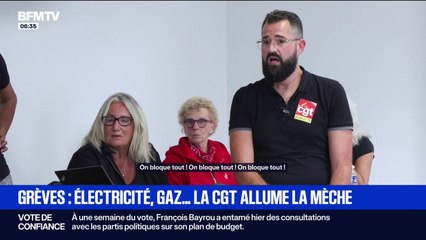 Rentrée sociale: électriciens et gaziers se mobilisent dès aujourd'hui à l'appel de la CGT