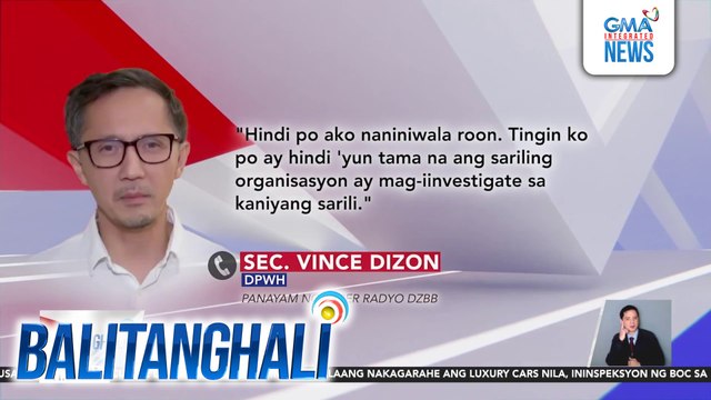 Komiteng binuo ni ex-Sec. Bonoan para imbestigahan ang umano'y katiwalian sa DPWH, binuwag ni bagong Sec. Dizon | Balitanghali