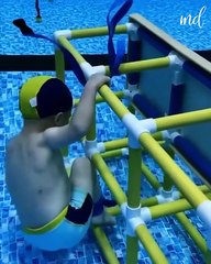 Amazing little swimmers! 😱🏊