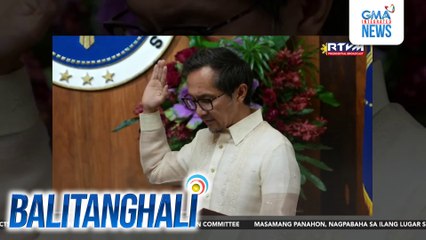 Courtesy resignation sa lahat ng opisyal at district engineer ng DPWH, ipinag-utos ni bagong Sec. Vince Dizon | Balitanghali