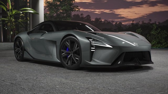 Lexus Sport Concept debuts at 2025 Edition of The Quail, a motorsports gathering
