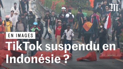 Indonésie : TikTok suspend les lives suite à de violentes manifestations