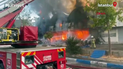 Bağcılar İSTOÇ'ta korkutan yangın! Vali Gül'den açıklama