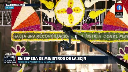 Nuevos ministros de la Suprema Corte se trasladan al edificio del Poder Judicial