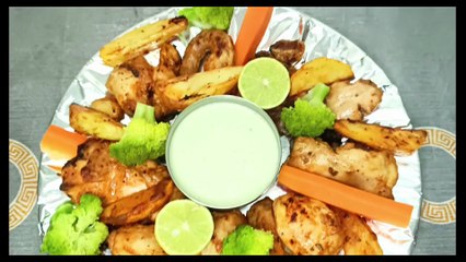 Grilled Chicken Recipe | Zero Oil Recipe | Air Fryer Recipe Series Episode #2