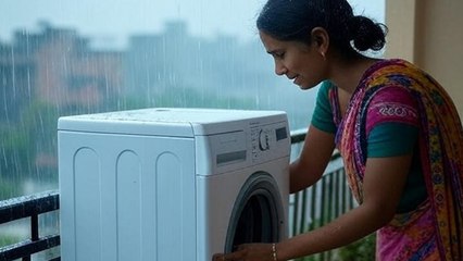 Washing Machine In Rain: बारिश में वाशिंग मशीन कैसे चलाएं,Safety Tips For Balcony Use |Boldsky
