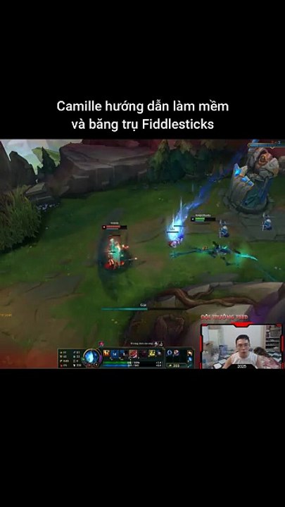 Camille hướng dẫn làm mềm và băng trụ Fiddlesticks #camille #fiddlesticks #lienminhhuyenthoai #leagueoflegends #knightriseky