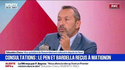 Sébastien Chenu (RN): "On veut gouverner et le plus tôt possible sera le mieux"