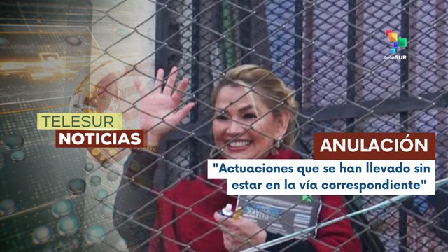 En Bolivia se anunció la anulación de las acusaciones de la expresidenta de facto