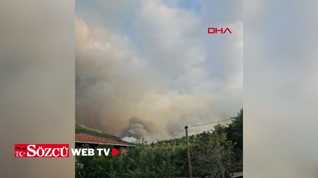 Kastamonu'daki orman yangını devam ediyor