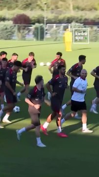 A Milli Futbol Takımı, Gürcistan maçının hazırlıklarına başladı