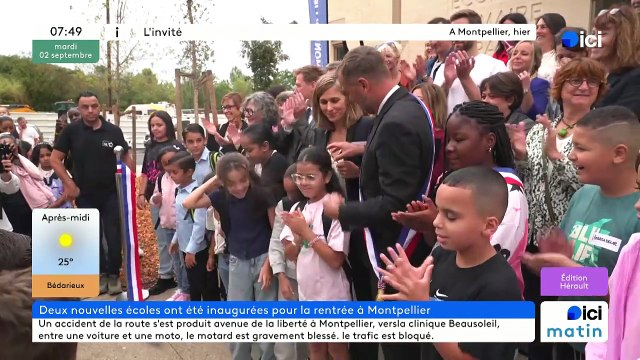 Michael Delafosse maire de Montpellier et président de la Metropole