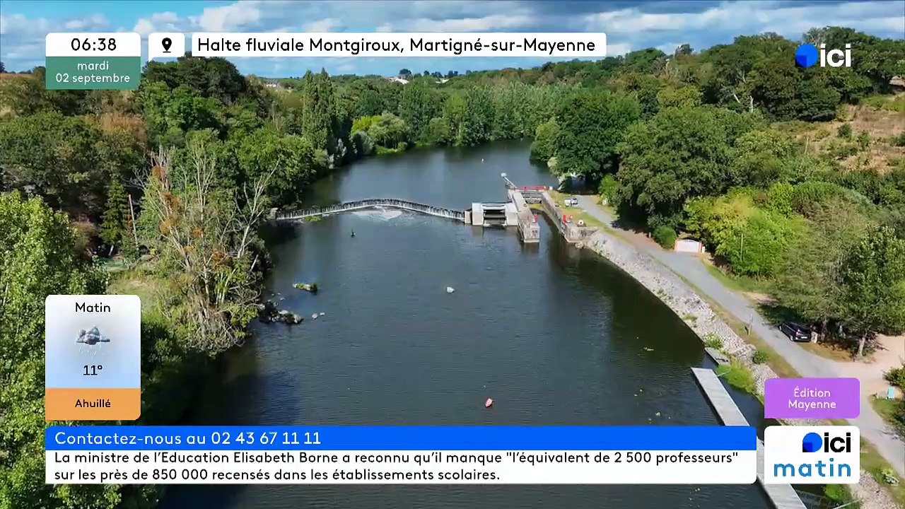 02/09/2025 - ici matin par ici Mayenne en vidéo