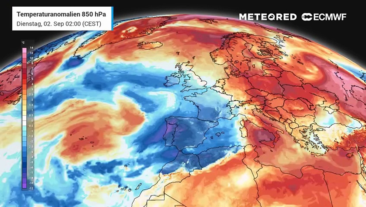 Die ersten septembertage sind zwar oft warm, aber auch recht wechselhaft!