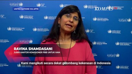 PBB Soroti Penanganan Demo di Indonesia, Serukan Penyelidikan Kekerasan Aparat