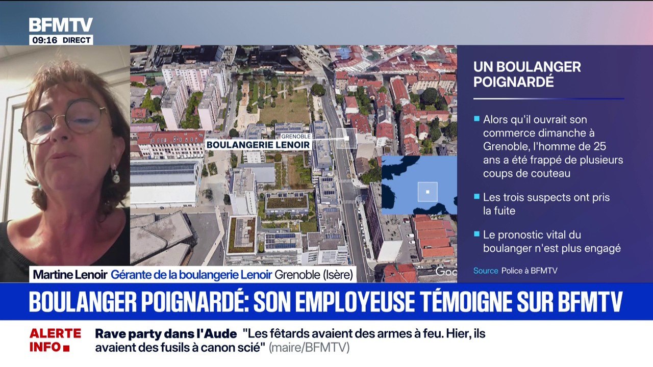 "Il a été attaqué alors qu'il ne faisait que son travail": la gérante de la boulangerie témoigne après l'agression de son employé