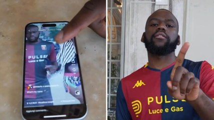 Onana dice "no" a Rihanna: la presentazione al Genoa è tutta da ridere