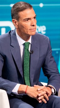 Sánchez, en TVE: Hay jueces haciendo política