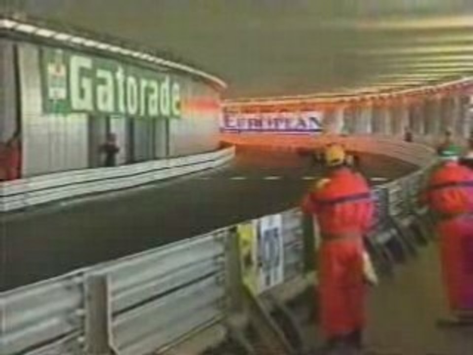 F1 1992　モナコGP　セナvsマンセル