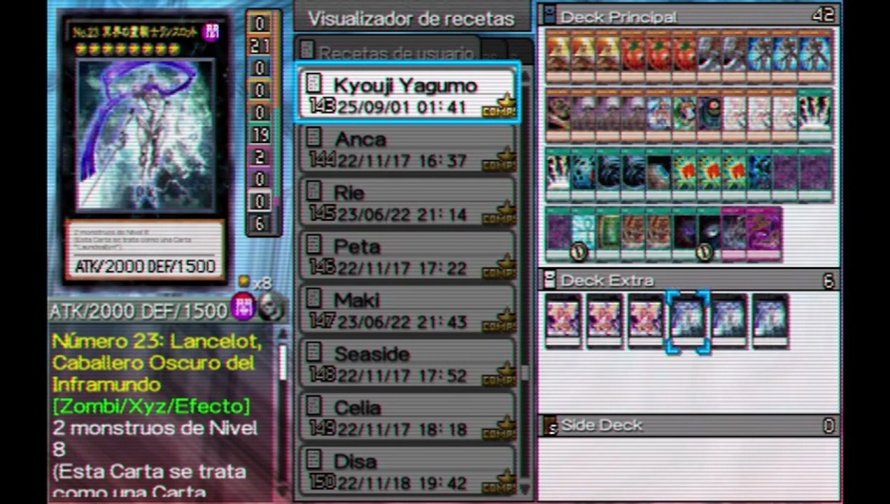Yu-Gi-Oh! ARC-V Tag Force Special Español - Kyouji Yagumo Fan Deck Profile RJ ANDA #zexal - RJ ANDA