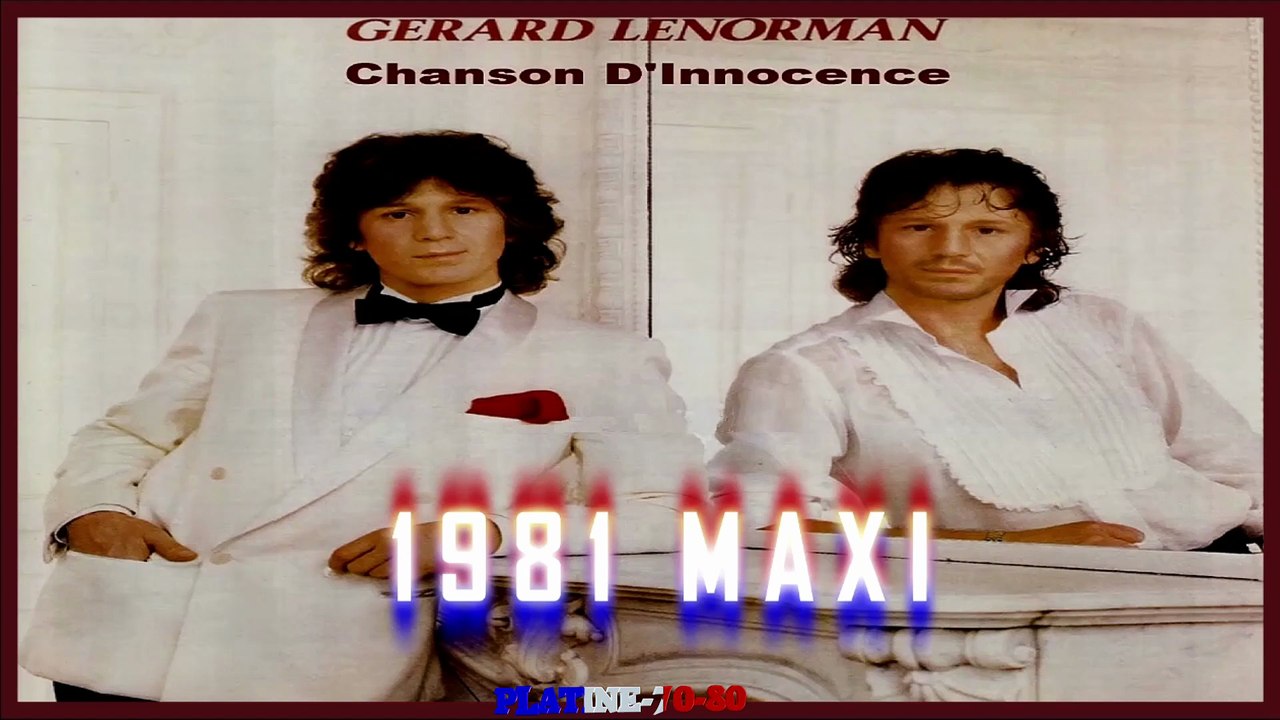Gérard Lenorman - Chanson D'Innocence (maxi)