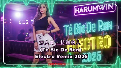 方大同 - 特别的人 (Te Bie De Ren) | Electro Remix 2025 | Harumwin