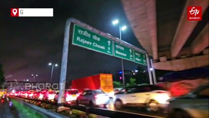 Rain Havoc: Gurugram Sees 10 KM-Long Traffic Jam, Surjewala Shares 'Helicopter Shot' Of Expressway