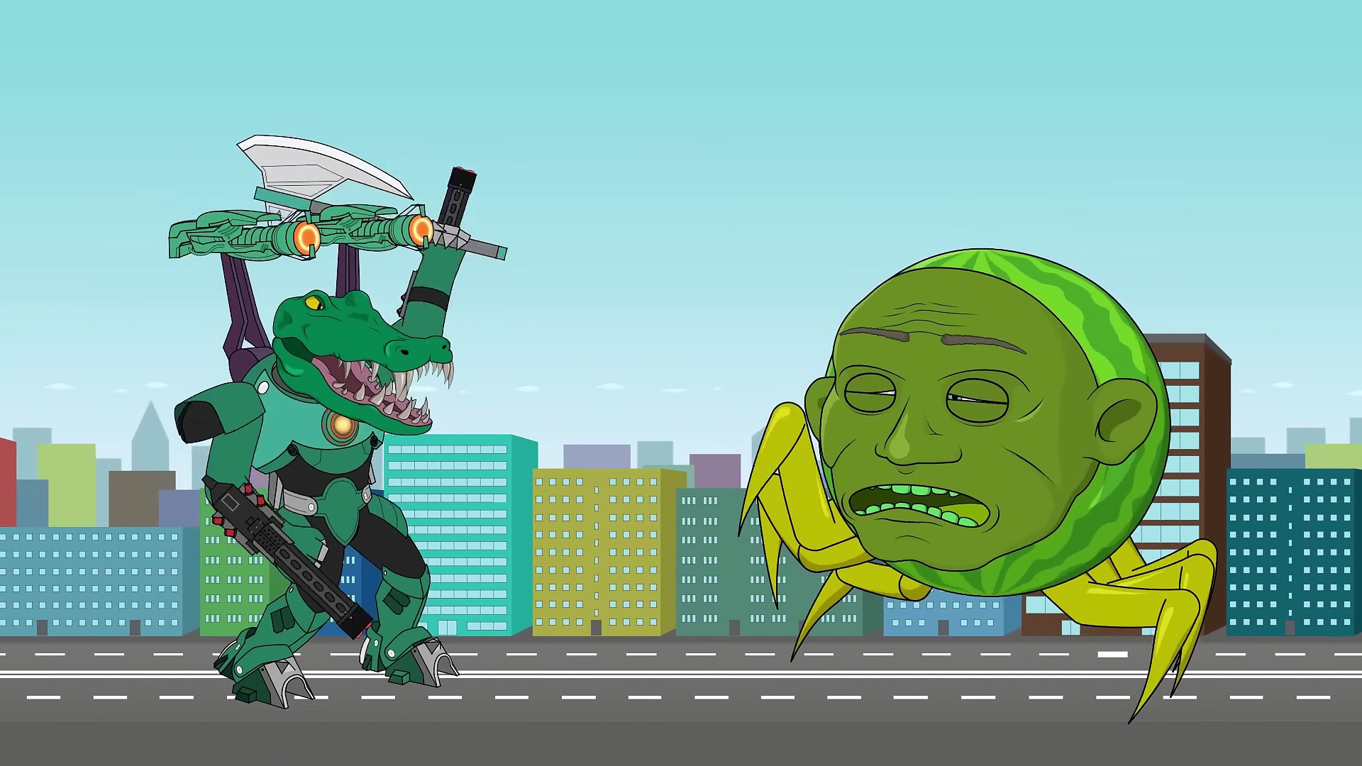 RANG RING RENG BUS IRENG VS ALL ITALIAN BRAINROT AI ANIMALS! Cartoon Animation