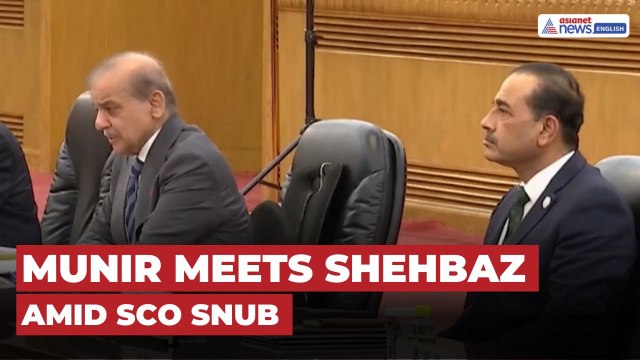 Asim Munir Joins Shehbaz Sharif After SCO Snub, Xi Meets Pak PM