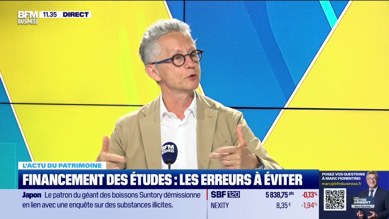 L'actu du patrimoine : Financement des études, les erreurs à éviter - 02/09