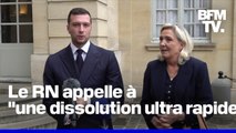 Marine Le Pen appelle à 