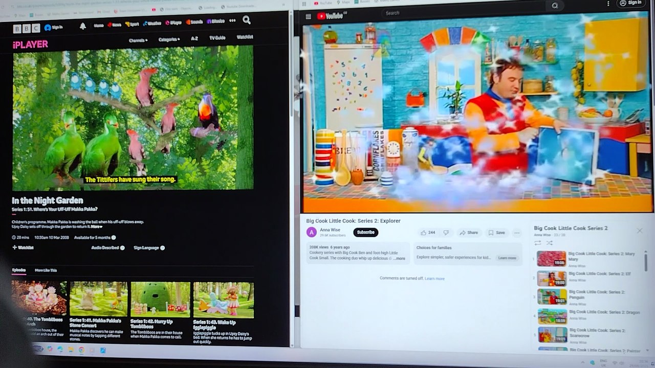 Big Cook Little Cook & In the Night Garden Clip 51-55