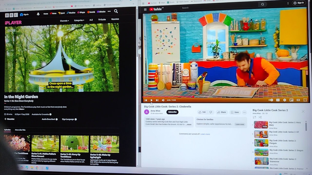 Big Cook Little Cook & In the Night Garden Clip 56-60