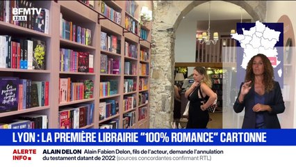 Une librairie dédiée à la romance a ouvert ses portes à Lyon