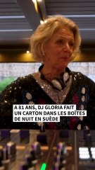 A 81 ans, DJ Gloria fait un carton dans les boîtes de nuit en Suède