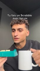 Rien de mieux qu’une petite partie de Scrabble avec son ex !